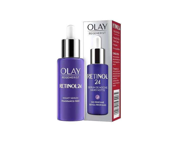 Olay Regenerist Retinol 24 Fragrance-Free Night Serum 40ml