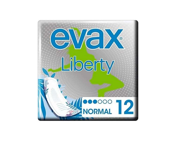 Evax Liberty Normal Pads with Wings Pack of 12