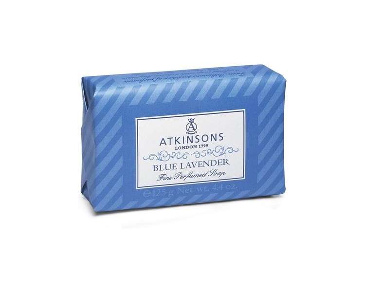 Atkinsons Saponetta Blue Lavender Soap 125g