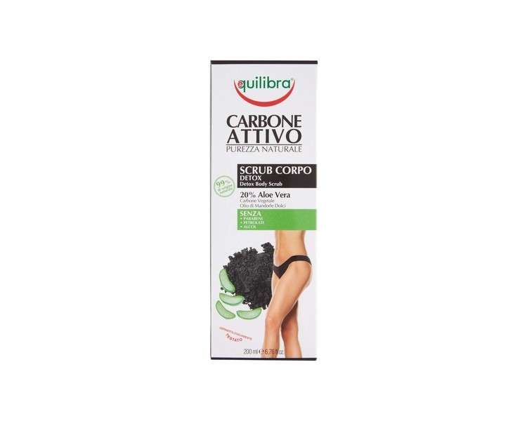 Carbone Attivo Detox Body Scrub 200ml