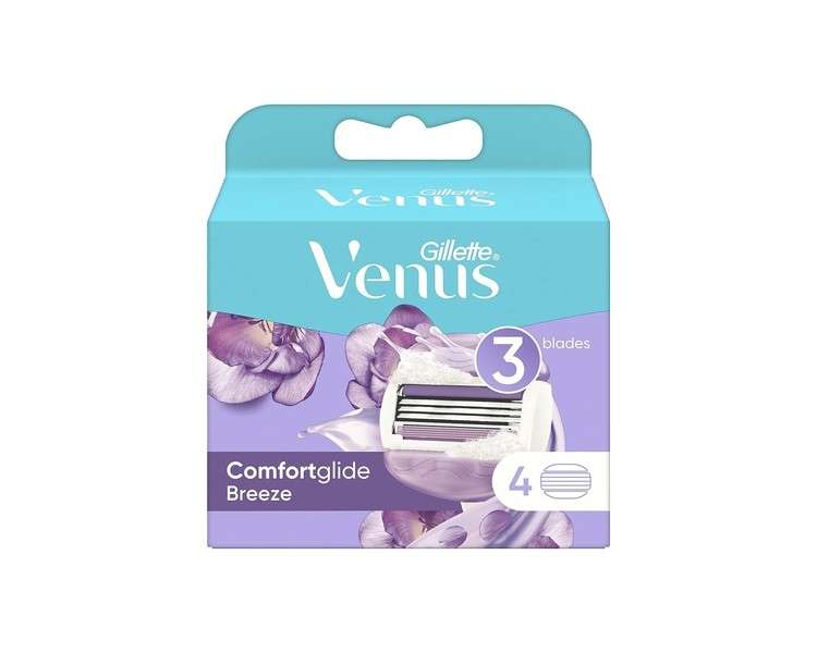 Gillette Venus Breeze Refill - Pack of 4