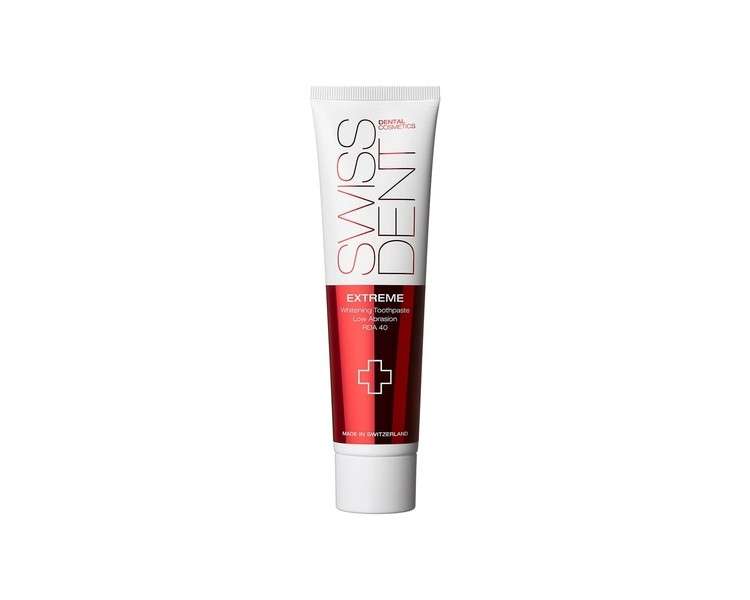 Swissdent Dental Cosmetics Extreme Whitening Toothpaste 100ml