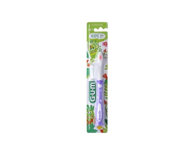 Gum 901 Kids Brush 3-6 Years Black Standard