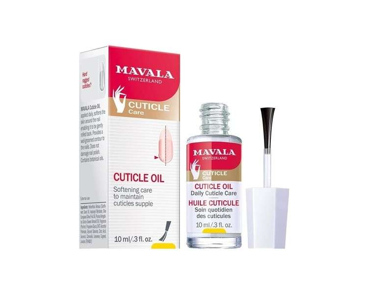 Mavala Cuticle Oil Nail Care and Polish 10ml