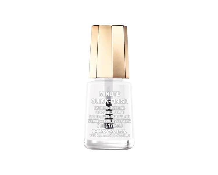 Mavala Nail Polish Minute Quick-Finish Top coat 5ml