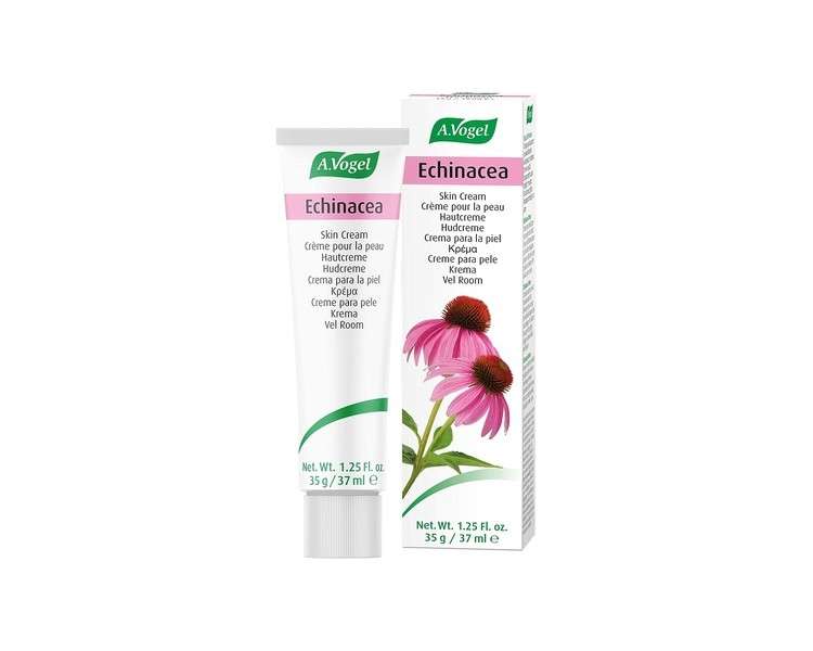 A.Vogel Echinacea Cream Daily Face Moisturiser for Women and Men with Sensitive, Troubled or Spot-prone Skin 35g