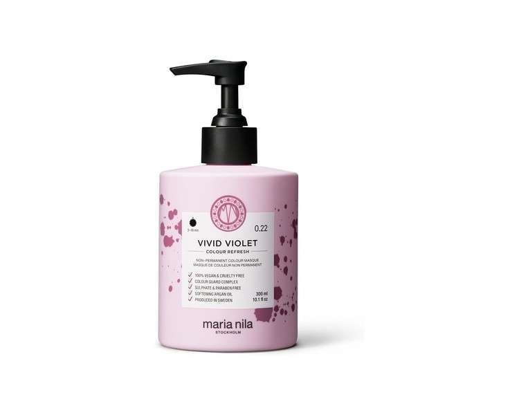 Maria Nila Colour Refresh Vivid Violet Hair Mask 300ml