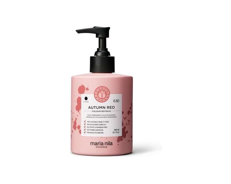 Maria Nila Colour Refresh Autumn Red Hair Mask 300ml