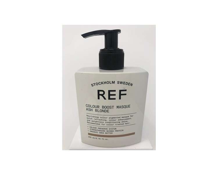 REF Colour Boost Masque Ash Blonde 200ml