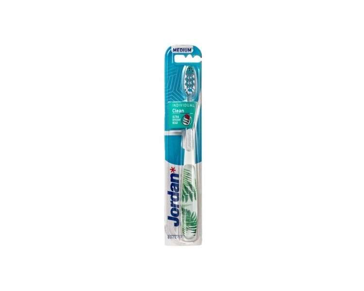 Jordan Individual Clean Toothbrush Medium 1 piece