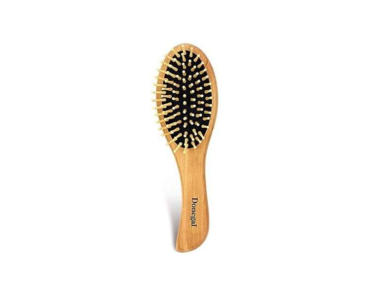 Donegal Hair Accessories Hair Care Oval Hairbrushes Massage Brush with Wooden Pins