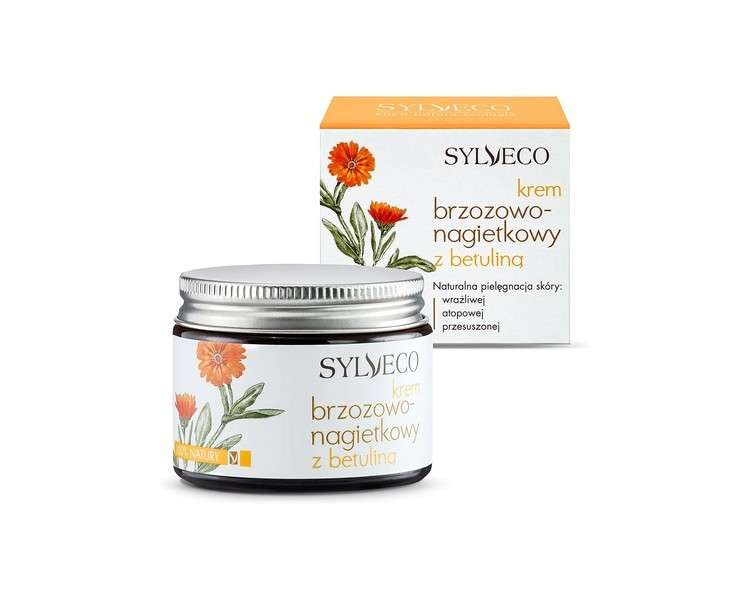 SYLVECO Calendula and Birch Moisturizing Cream with Betulin