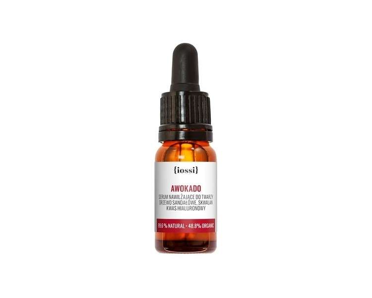 IOSSI Avocado, Sandalwood, Hyaluronic Moisture Serum Mini 10ml