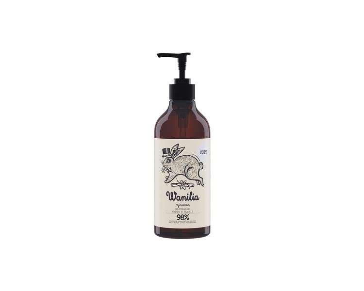 Wally Yope Vanilla and Cinnamon Hand Soap 500ml