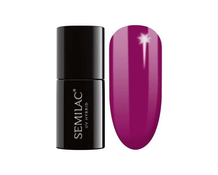 SEMILAC 539 Go Bolivia Gel Nail Polish 100% Odourless Long Lasting and Easy To Apply 7ml