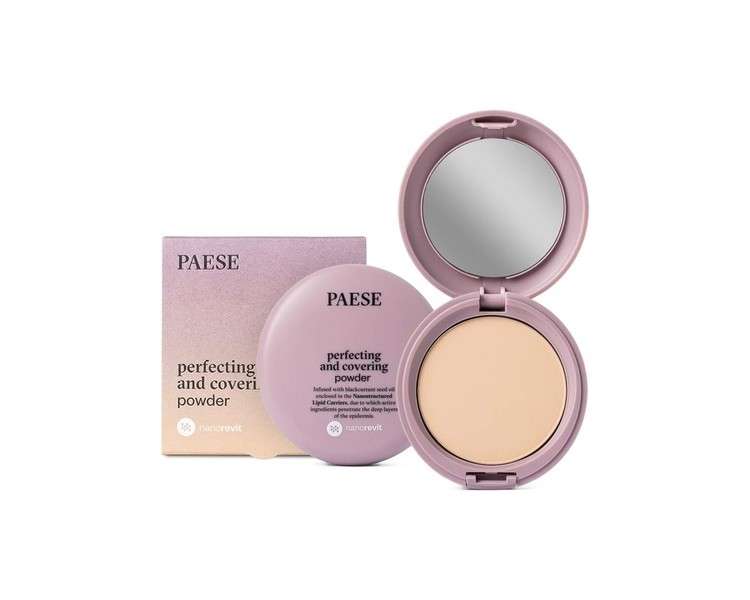 Paese Cosmetics Nanorevit 04 Warm Beige Perfecting and Covering Powder 9g