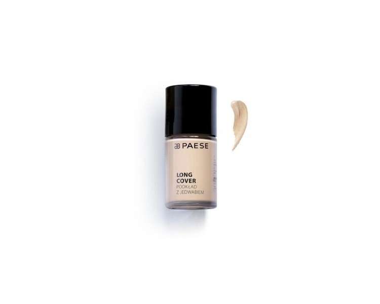 Paese Long Cover Foundation Silk-based Foundation for Dry Skin 02