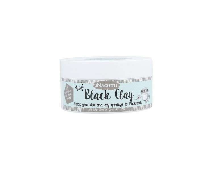 Nacomi Natural Black Clay Face & Body Mask 90g