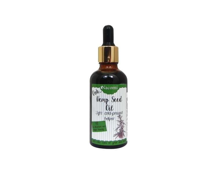 Nacomi Natural Vegan Light Cold Pressed Hemp Seed Oil 50ml