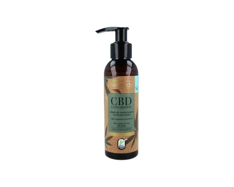 Bielenda CBD Cannabidiol Soothing Face Wash Oil for Dry and Sensitive Skin 140ml