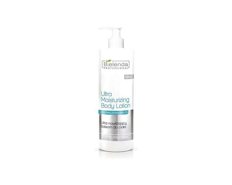 Bielenda Professional Ultra Moisturising Body Lotion with Acai Berry & Avocado Oil 500ml