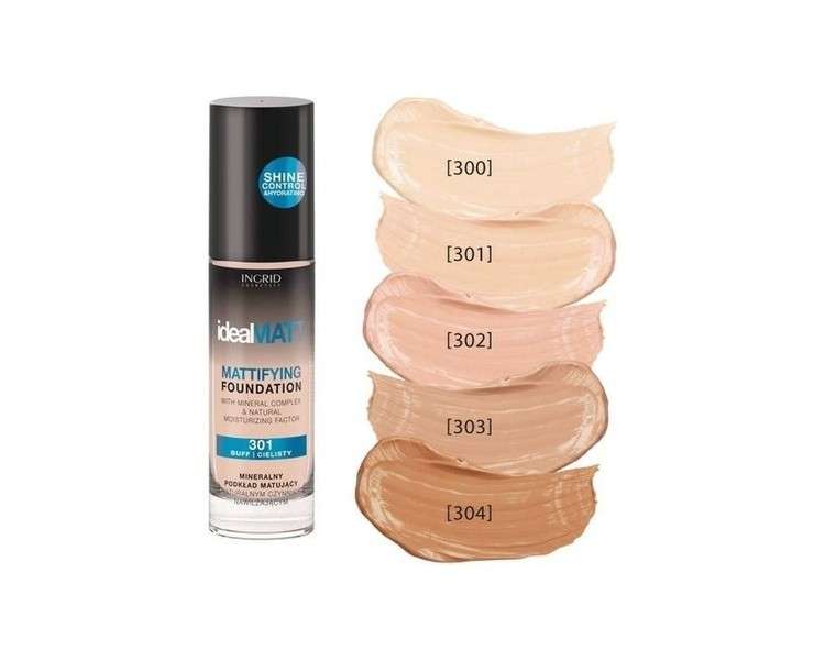 Verona Ingrid Ideal Matt Makeup Foundation No. 302 30ml