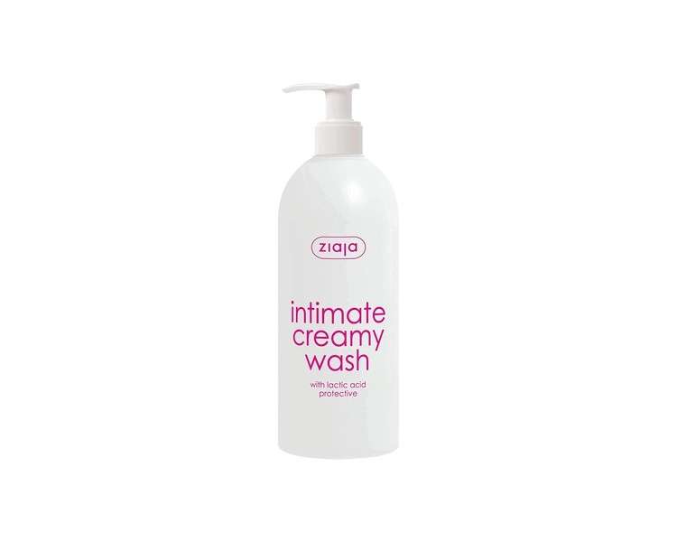 Ziaja Intimate Cream Wash with Lactic Acid 500ml - Protective