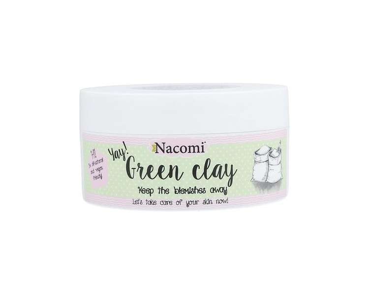 Nacomi Natural Green Clay Face & Body Mask 65g