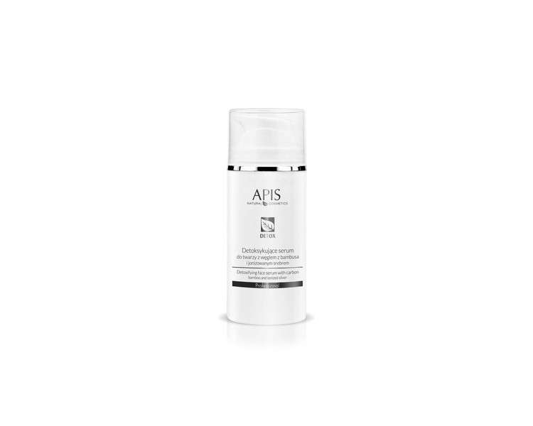 APIS DETOX Detoxifying Serum with Bamboo Charcoal and Ionized Silver 100ml