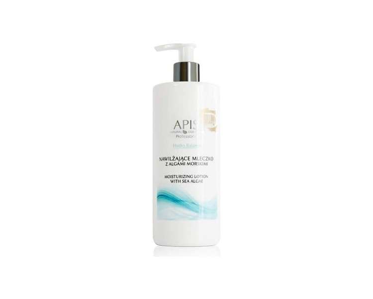 APIS Hydro Balance Hydrating Facial Milk with Seaweed, Aloe Vera and Avocado Intensive and Permanent Hydration 500ml
