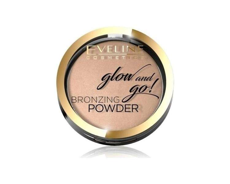 Eveline Cosmetics In Stone Glow & Go No 01 Bronzer Powder 9ml