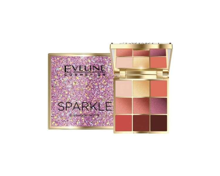 EVELINE Sparkle Grey Eyeshadow Palette