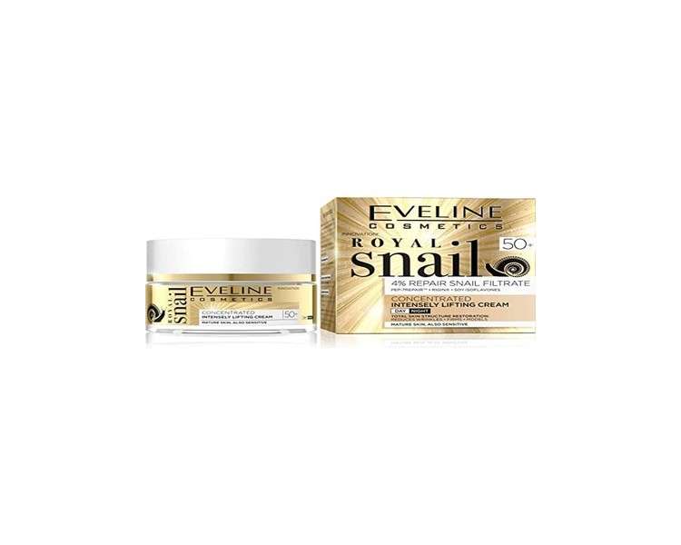 Eveline Cosmetics Royal Snail Strong Lifting DayNight Cream 50+ 50ml