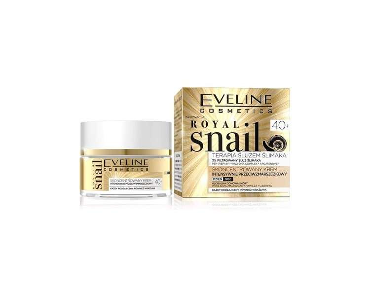 Eveline Cosmetics Royal Snail Intensive Anti-Wrinkle Day/Night Cream 40+ 50ml