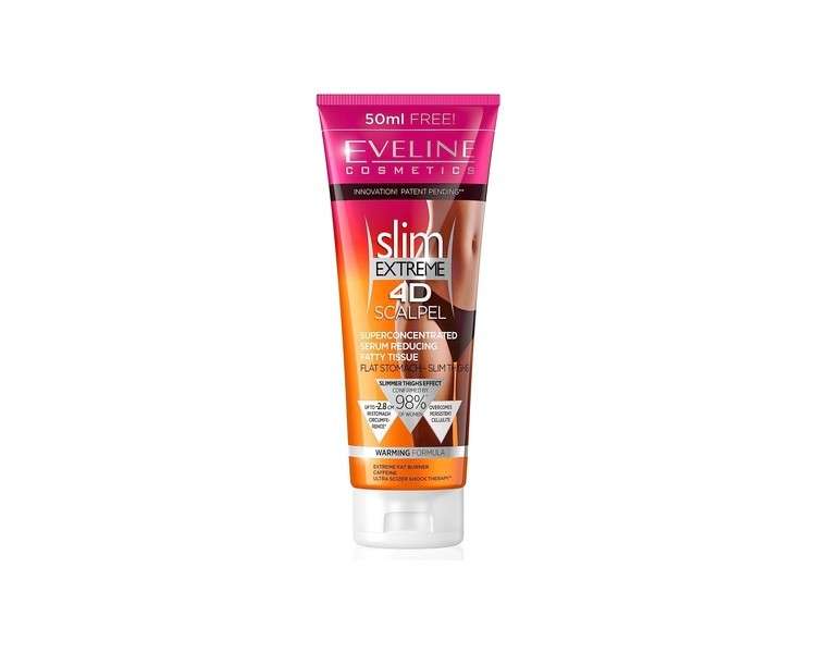 Eveline Cosmetics Slim Extreme 4D Scalpel Concentrated Slimming Cream 250ml