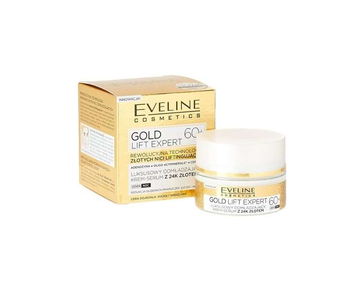 Eveline Cosmetics Gold Lift Expert Day/Night Cream 60+ 50ml
