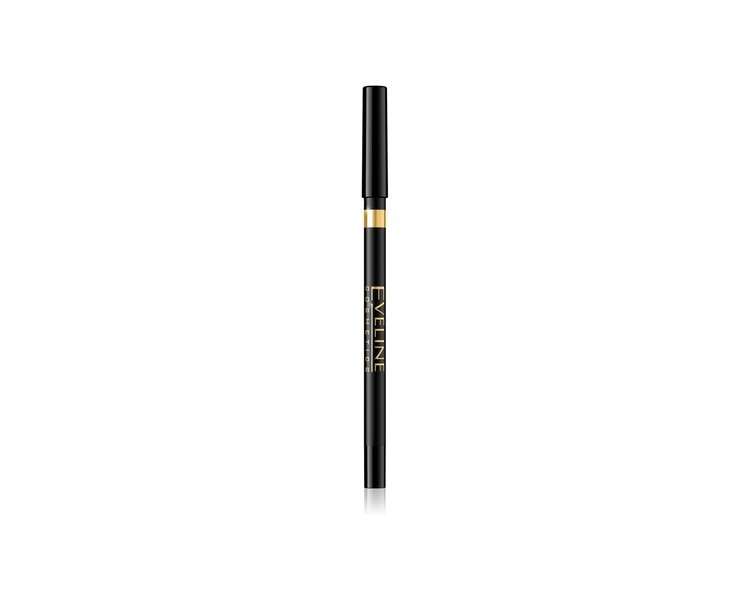 Eveline Cosmetics Waterproof Eyeliner Pencil Long Lasting Formula - Black