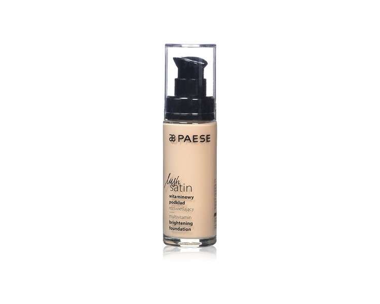 Paese Cosmetics Lush Satin Foundation Shade Number 30 50ml