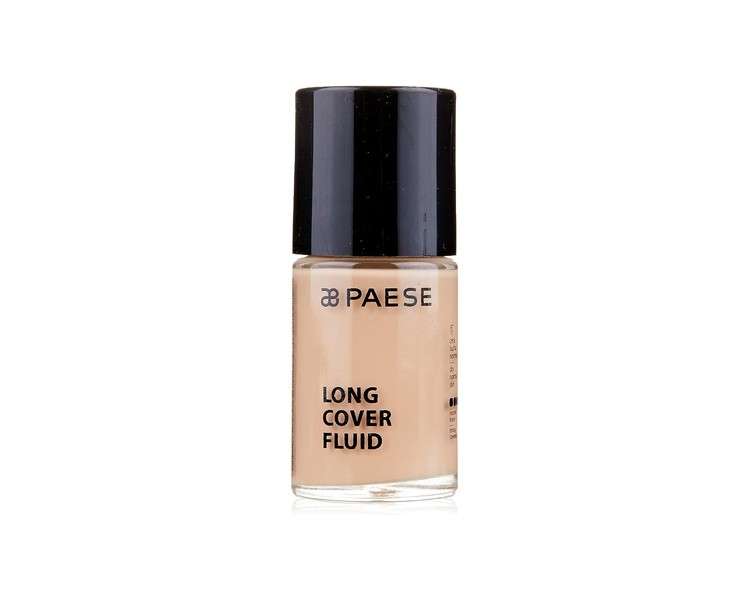 Paese Cosmetics Long Cover Fluid Foundation Shade Number 1.5 30ml