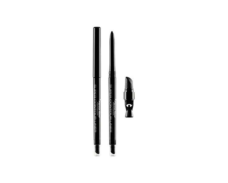 PIERRE RENE Super Contour Liner Waterproof Eye Pencil Black 0.35g