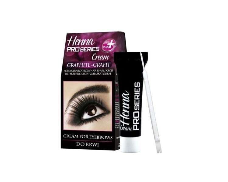 Verona Henna Cream for Eyebrows Graphite Color