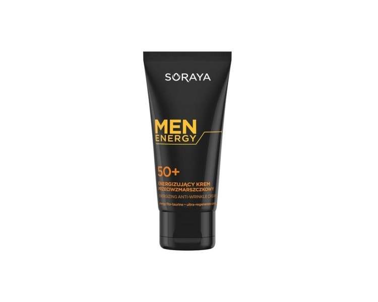 Soraya Men Energy 50+ Energizing Anti-Wrinkle Cream 50ml