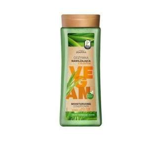 Joanna Vegan Moisturizing Conditioner for Damaged Dry Hair with Aloe Vera Hydration 300ml