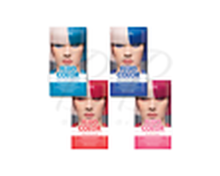 JOANNA Fluo Color Semi Permanent Hair Colour Shampoo Dye 35g No Ammonia