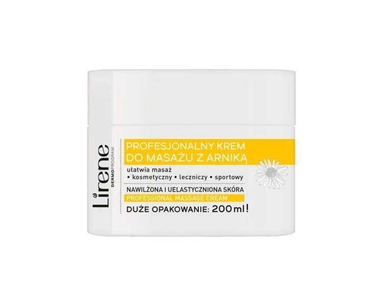 Lirene Professional Arnica Massage Cream 200ml