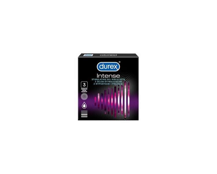 Durex Intense Condoms - Pack of 3