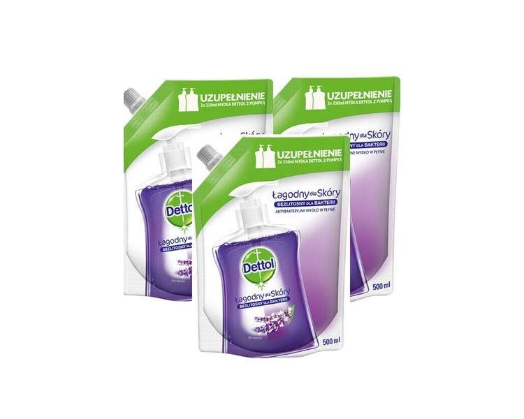 Dettol Sagrotan Liquid Soap Refill Strong Against Bacteria 500ml