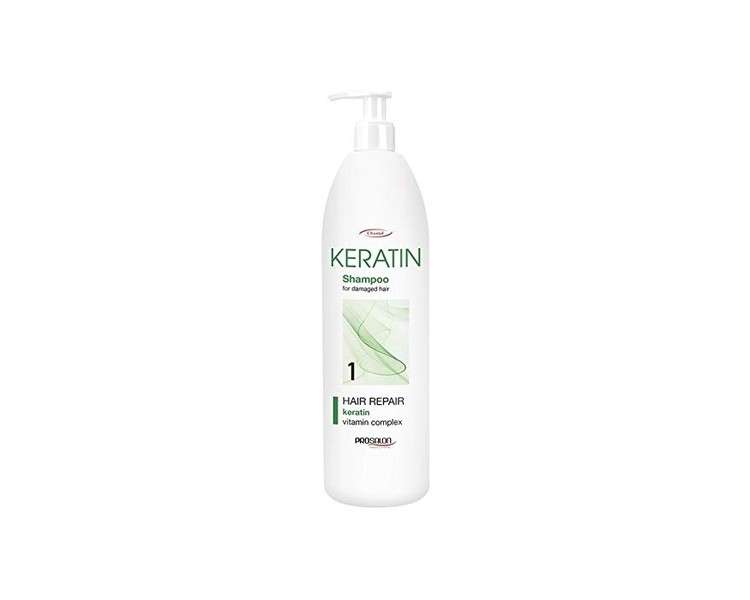 CHANTAL Prosalon Keratin Hair Repair Vitamin Complex 1 Shampoo For Damaged Hair 1000g