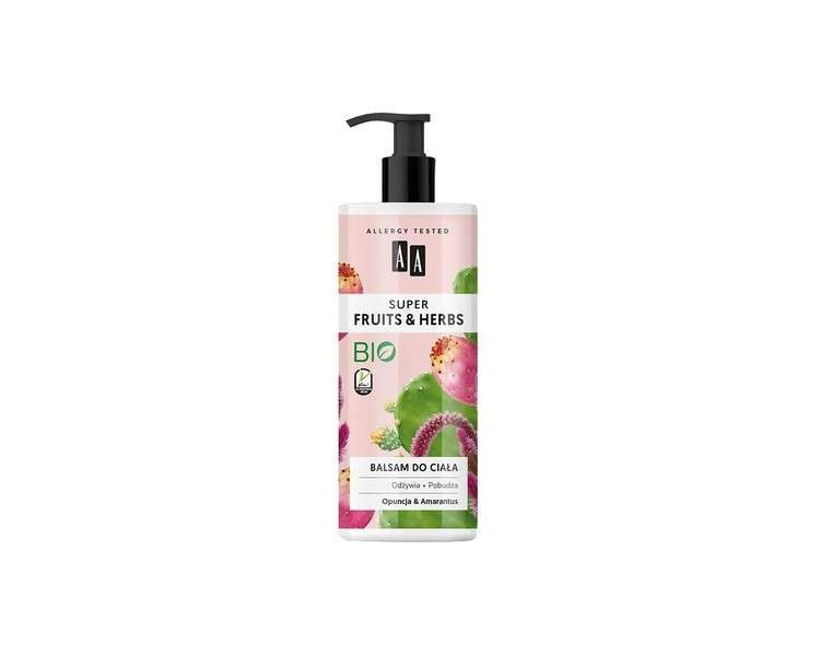 AA Super Fruits & Herbs Body Lotion with Amaranthus 500ml