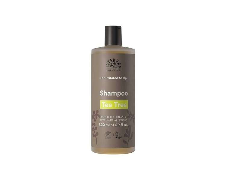 Urtekram Tea Tree Shampoo for Irritated Scalp 500ml